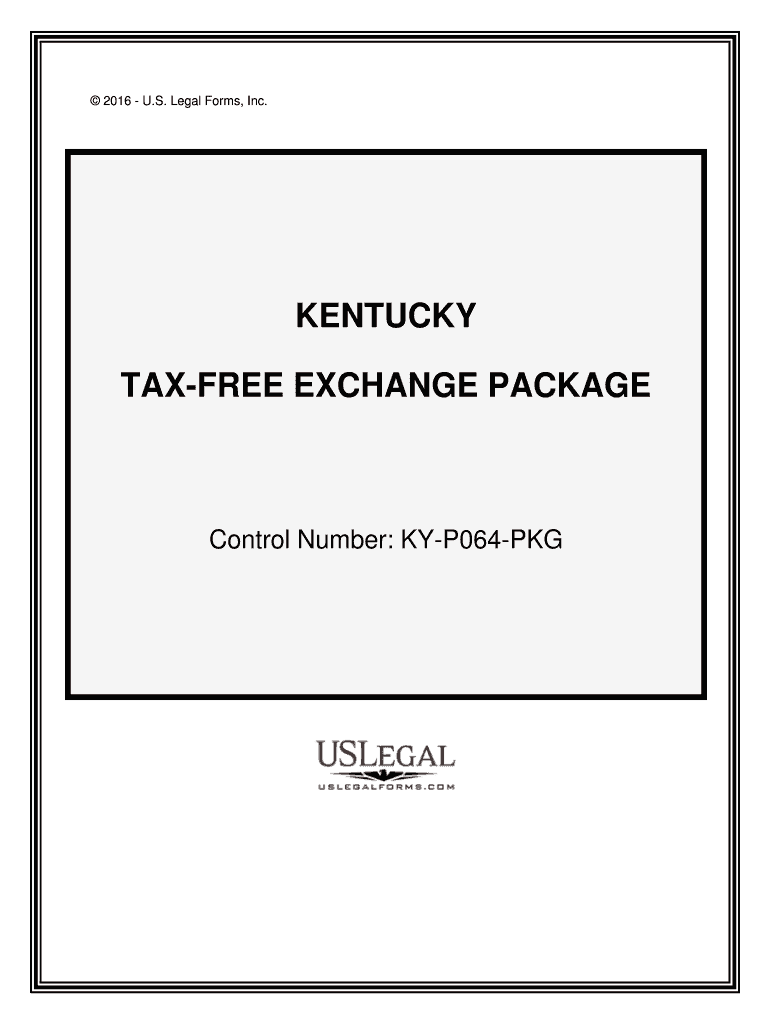 Control Number KY P064 PKG  Form