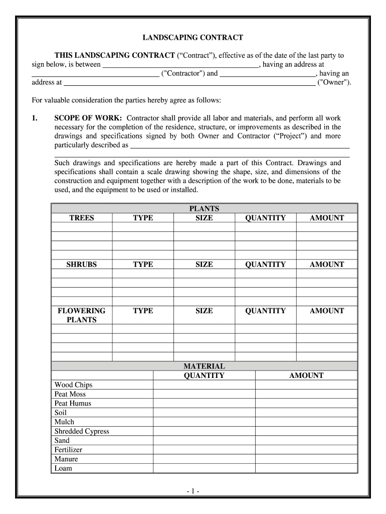 LAWN MATERIAL  Form