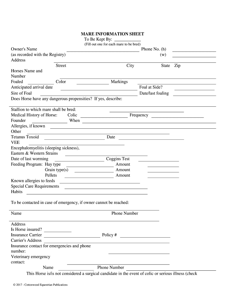 Tetanus Toxoid  Form