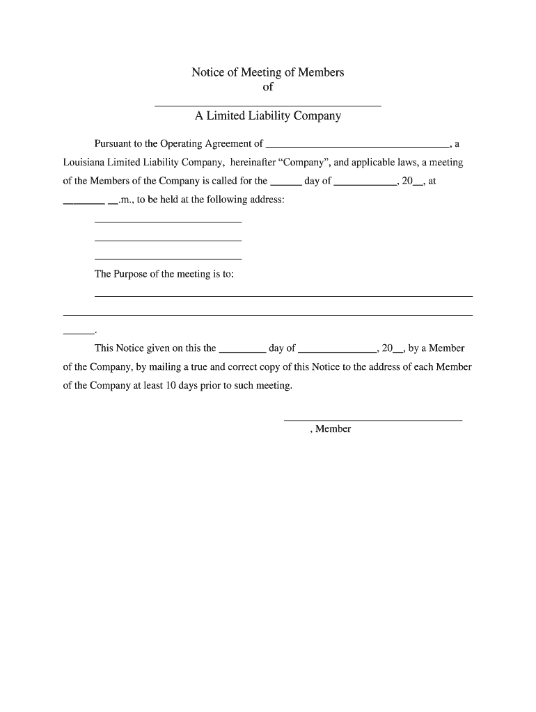 Limited Liability Company Operating Agreement of EPL of  Form