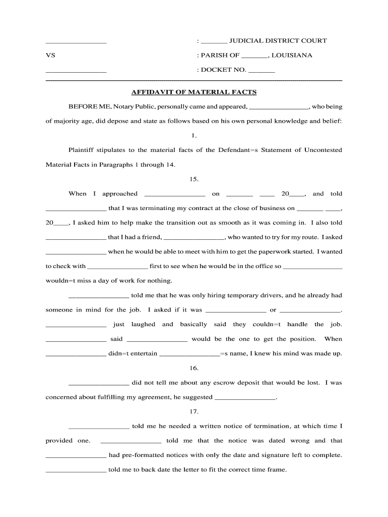 Louisiana American Association of Notaries  Form