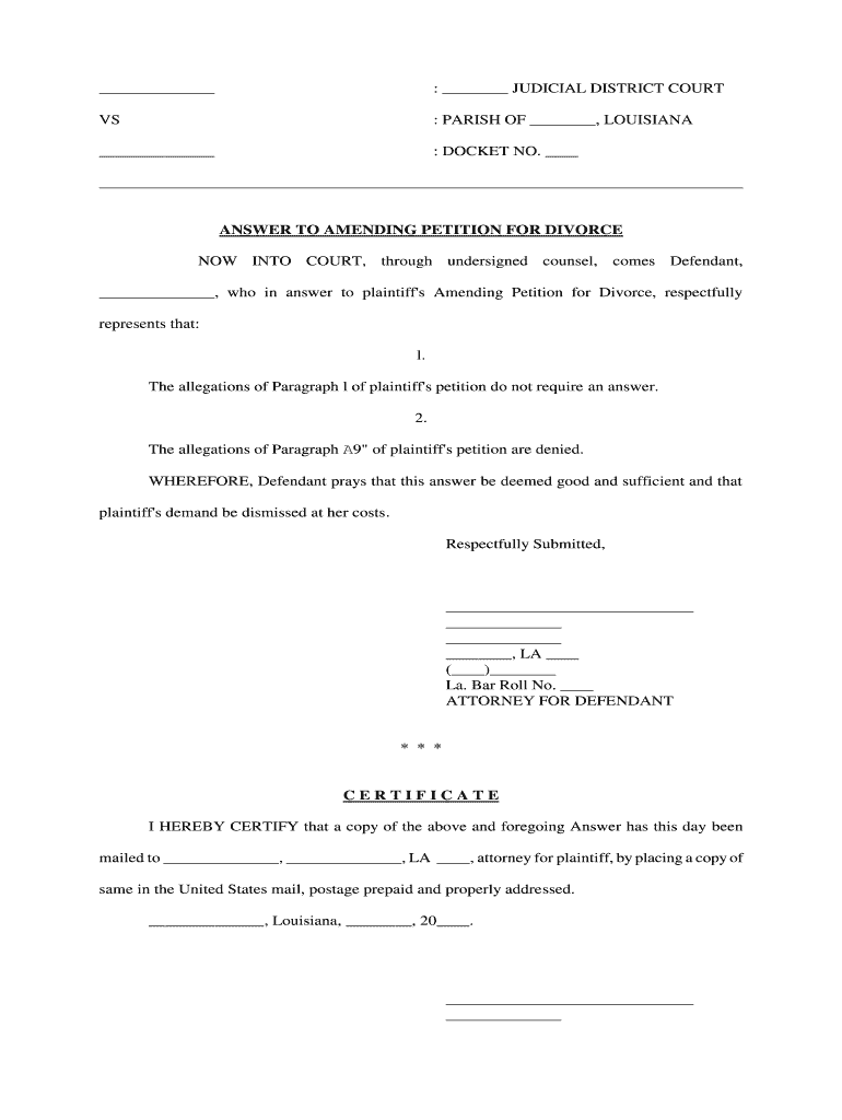 Susan Russo Marchand, Et Al VS Texas Brine Company, LLC  Form