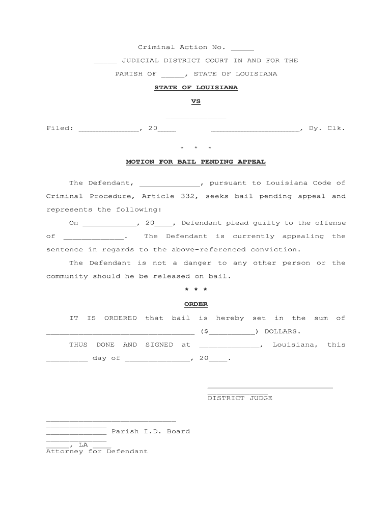 STATE of LOUISIANA Vs RICKY L MURPHY  Form