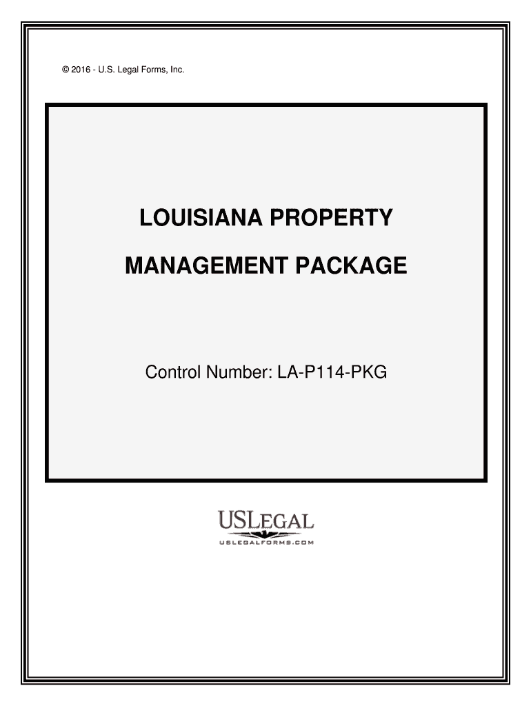 LOUISIANA PROPERTY  Form