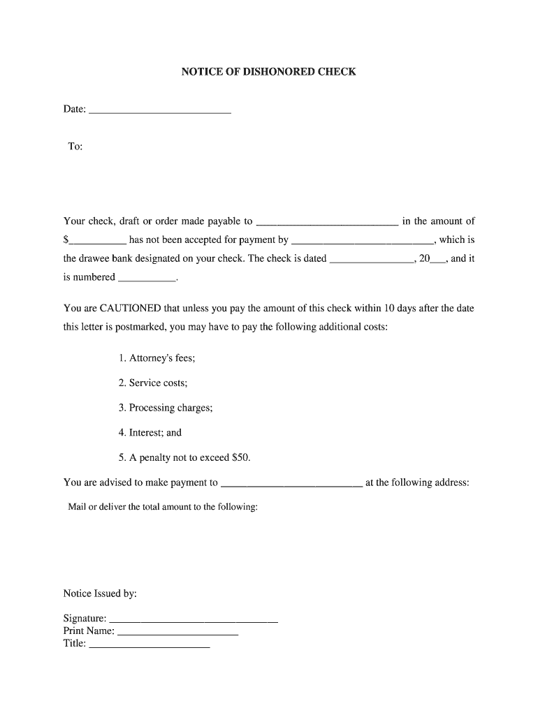 Your Check, Draft or Order Made Payable to in the Amount of  Form