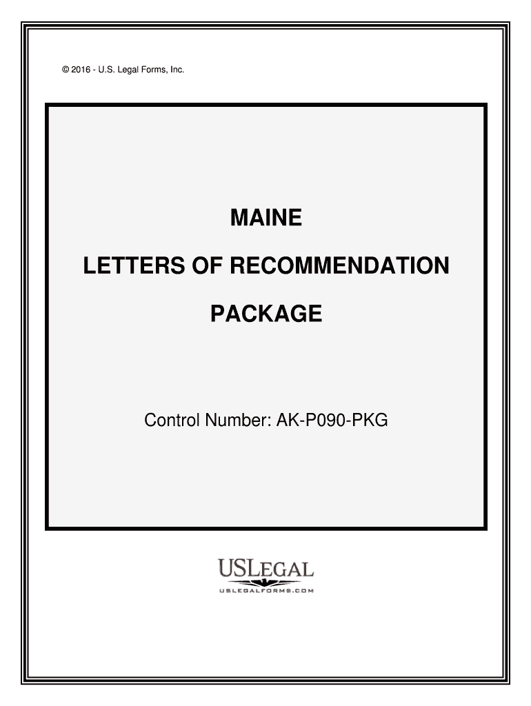 Recommendation Letter for Employment  Form