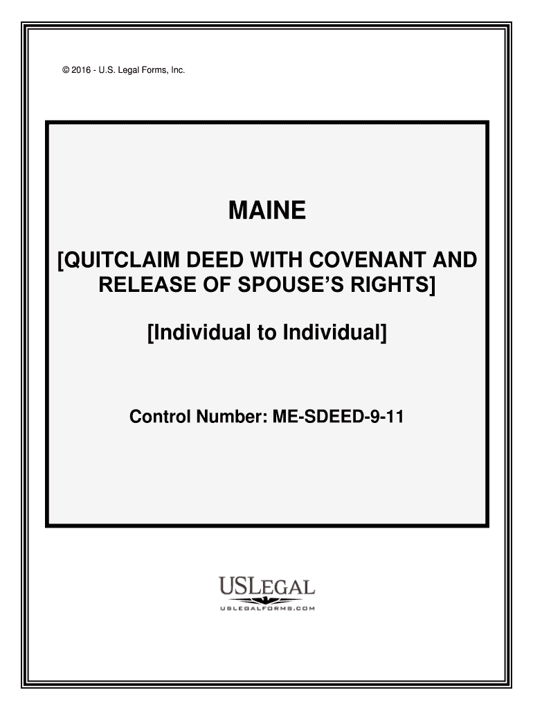 QUITCLAIM DEED with COVENANT and  Form
