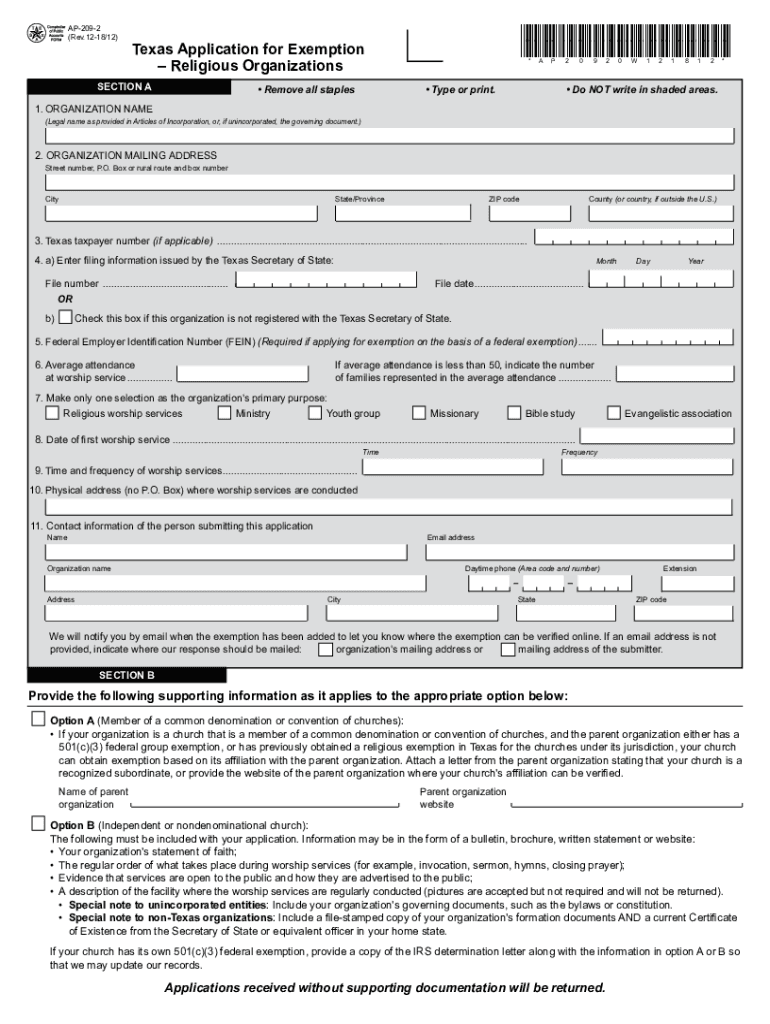 Homestead Exemption Texas Online Application  Form