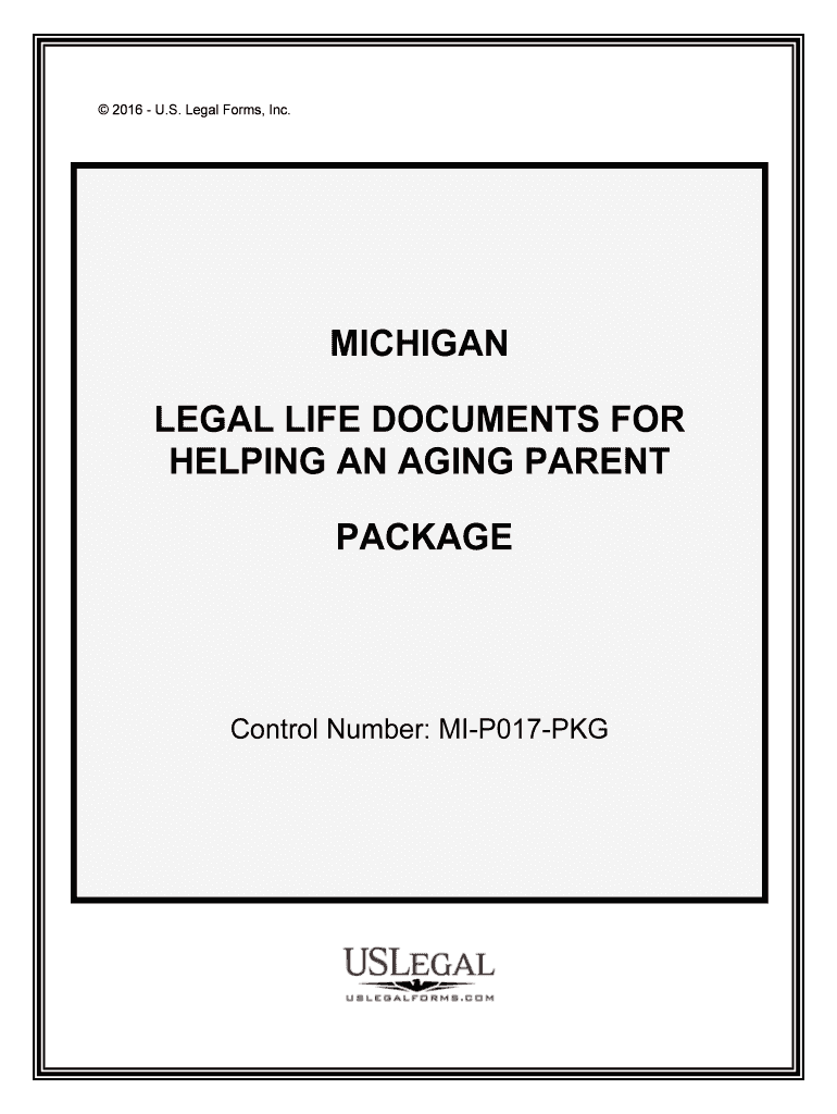 Control Number MI P017 PKG  Form