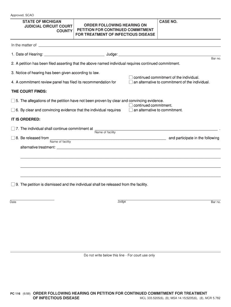 Family Division of Circuit Court Caseload Training Manual  Form