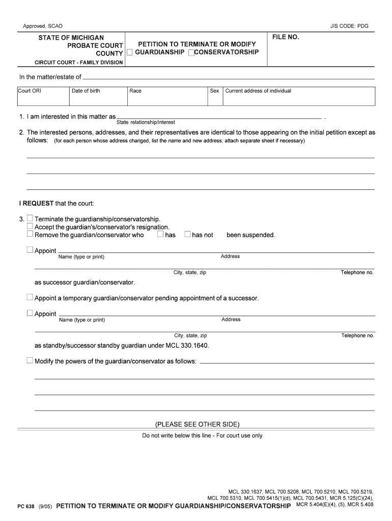 Probate Form PacketsJackson County, MI