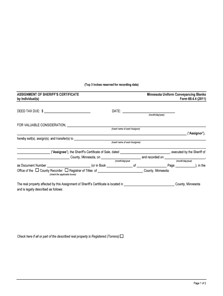 DEED TAX DUE  Form