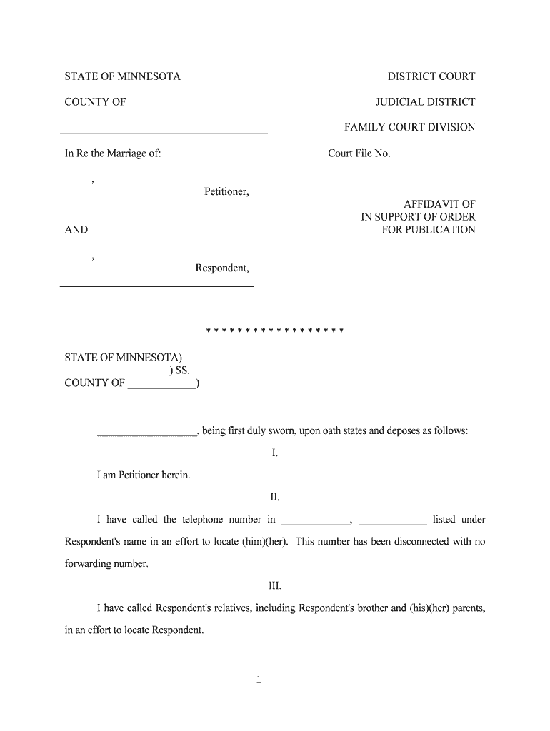 Petition for Declaratory Judgment Form Missouri