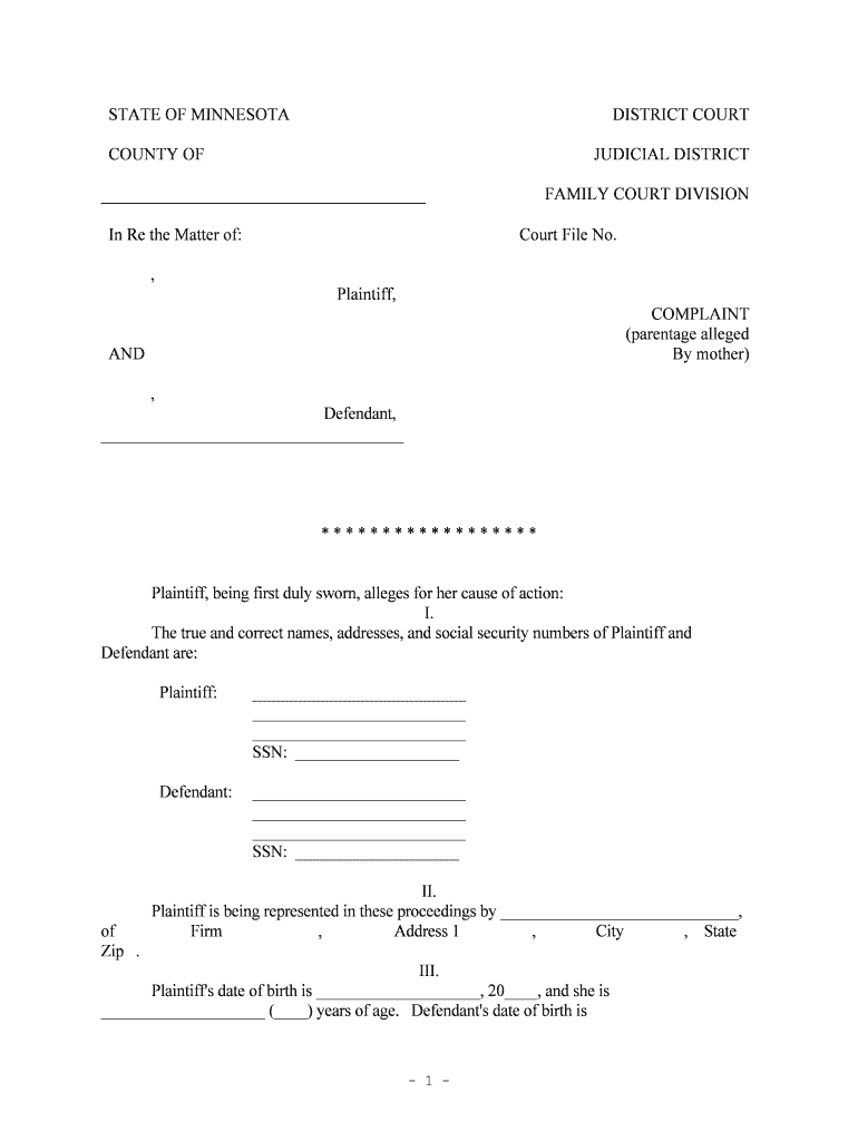 Affidavit of Andrew Johnson Supporting Defendant's Motion to  Form