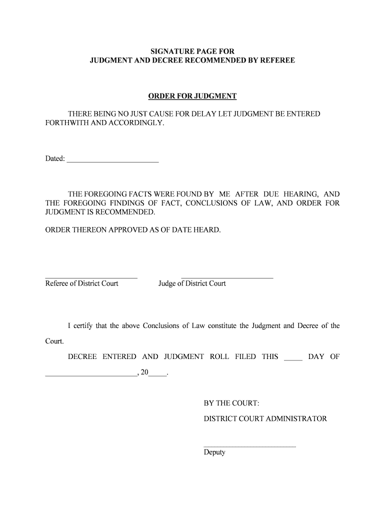 Default Judgment Motion in Minnesota Template Forms