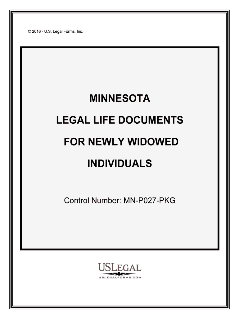 Control Number MN P027 PKG  Form