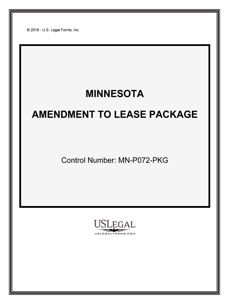 Control Number MN P072 PKG  Form