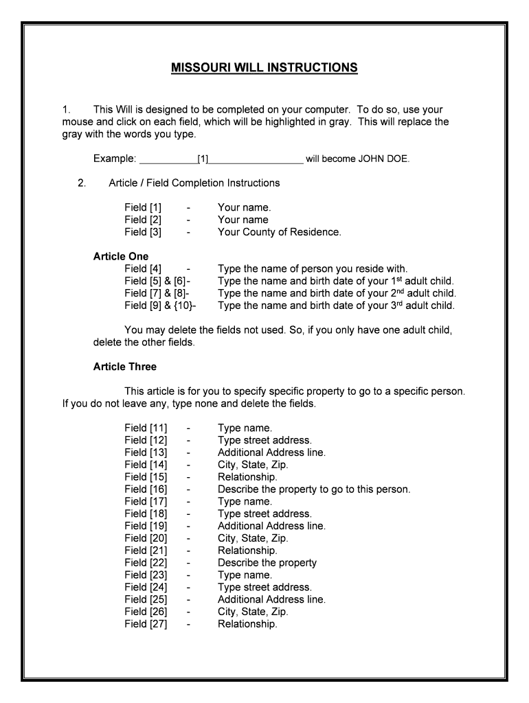 Electronic Case Files Western District of Missouri United  Form