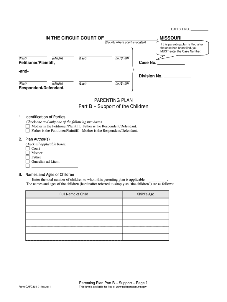 MOTION to MODIFY CHILD SUPPORT FORMS Family Court Forms