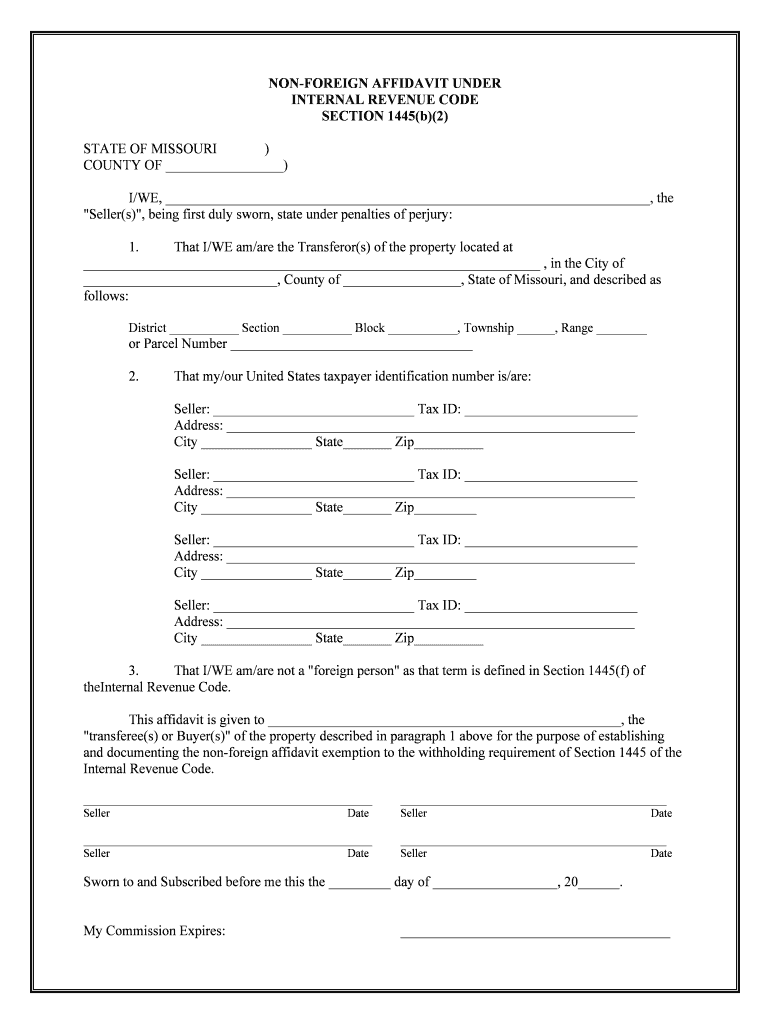 Notarized Affidavit PDF AyoTechnology  Form