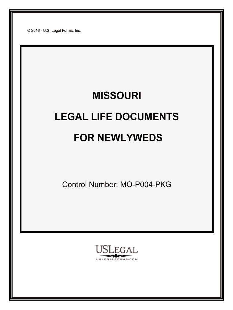 Missouri Legal Forms Missouri Legal Documents