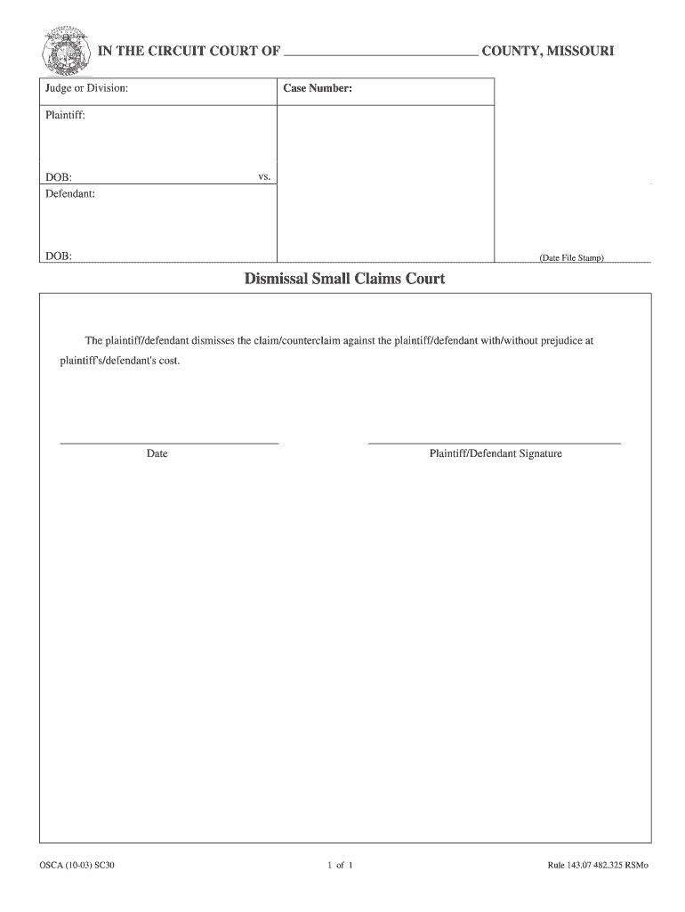 Small Claims Glossary of Terms &amp;amp; Forms