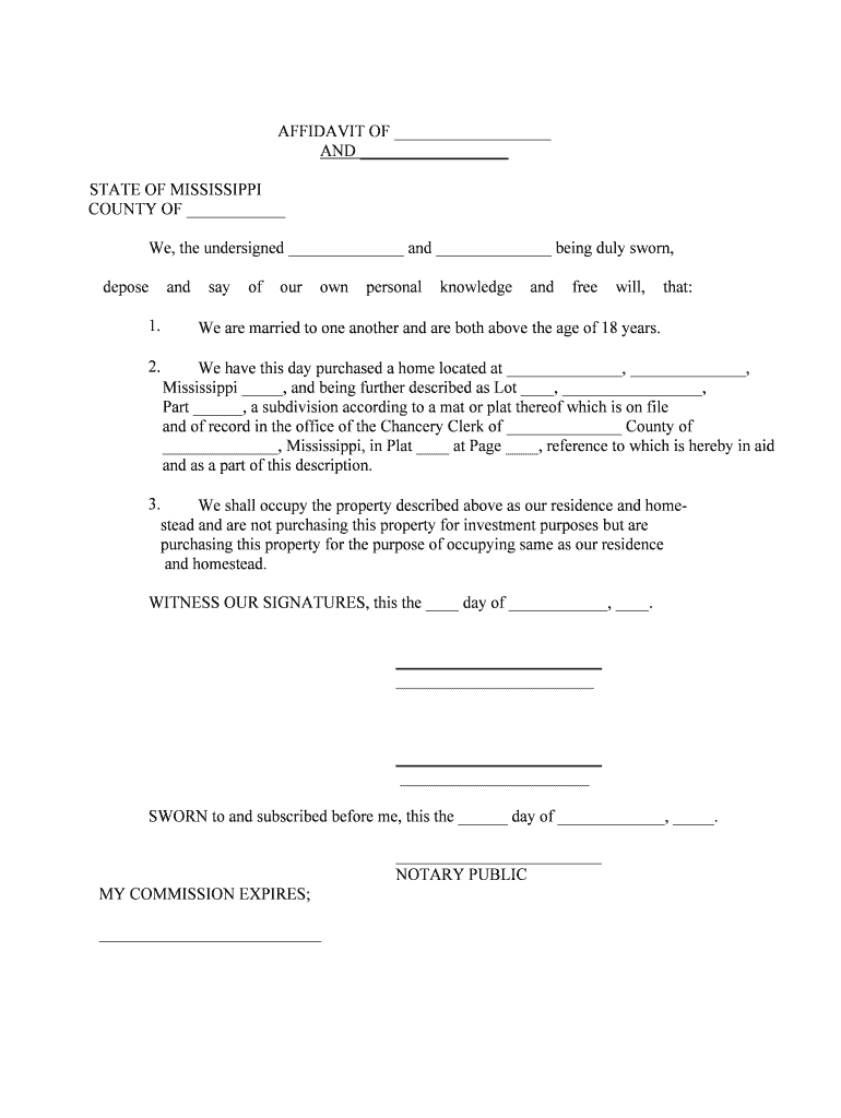 In the SUPREME COURT of MISSISSIPPI NO 97 CP 00884 SCT in  Form