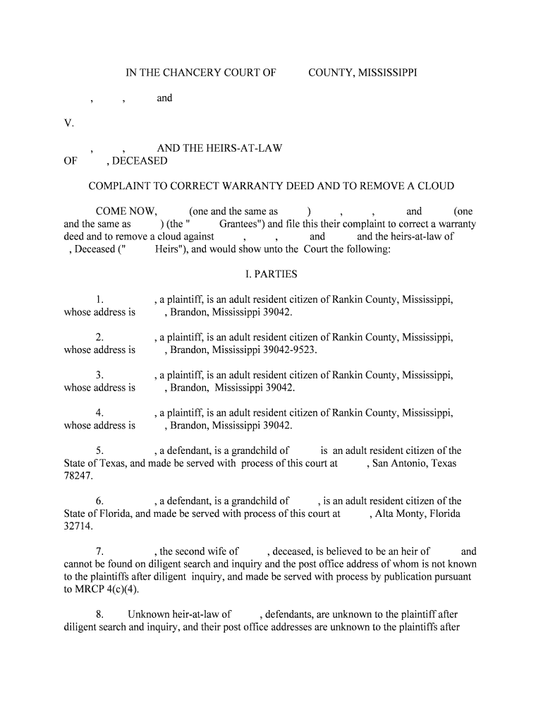 Jackson County, TN Court Records  Form