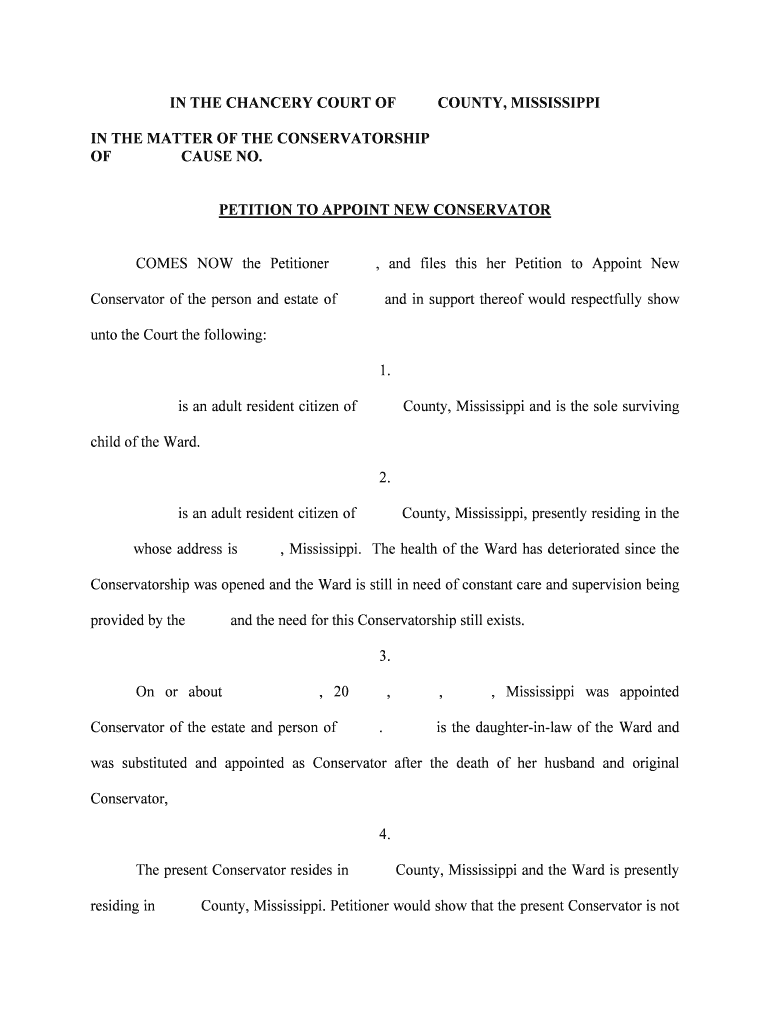 Guardianship and ConservatorshipFrequently Asked  Form