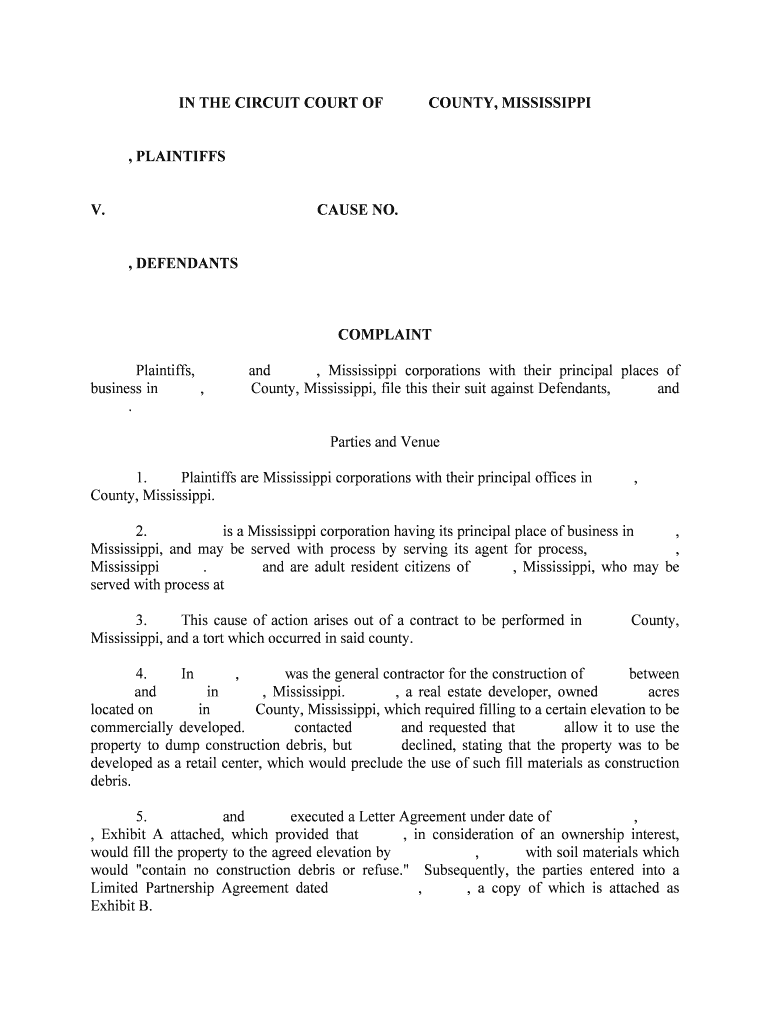 , Mississippi Corporations with Their Principal Places of  Form