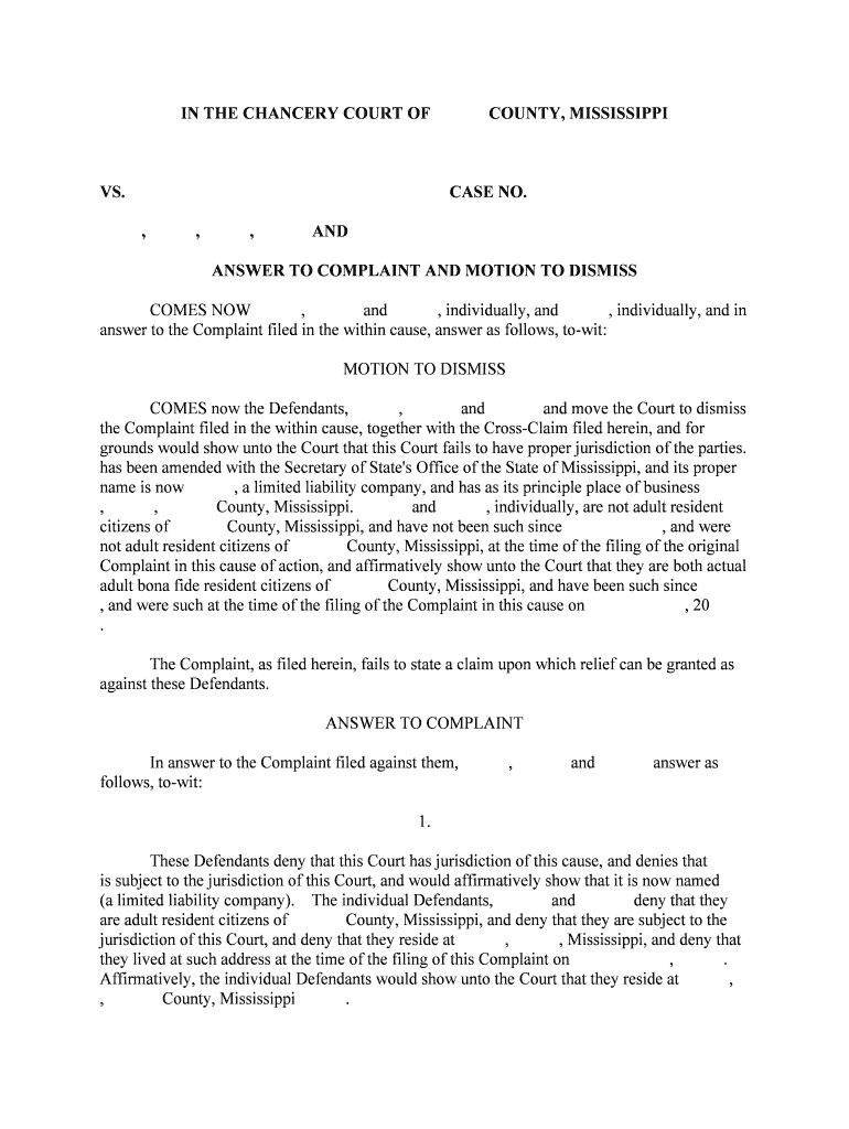 State of South Carolina in the Court of Common Pleas County  Form