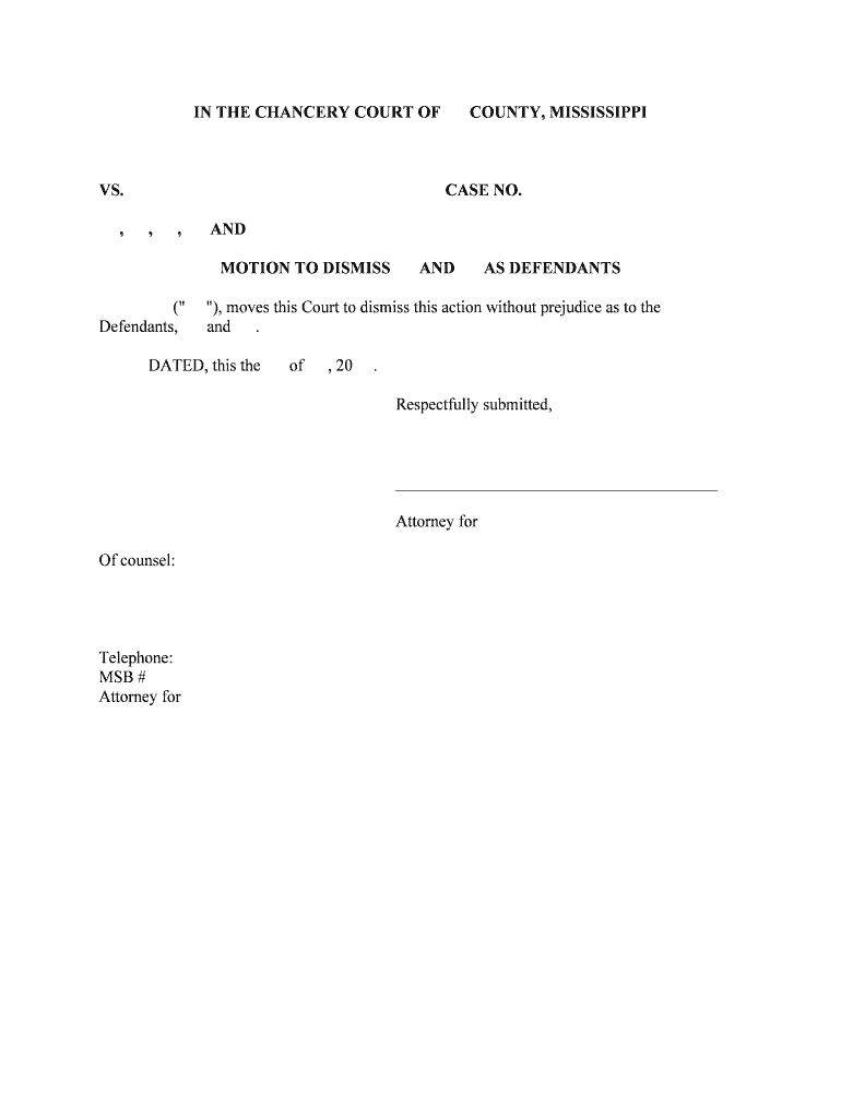 G S 1a 1 Rule 41 Page 1 Rule 41 Dismissal of Actions a  Form