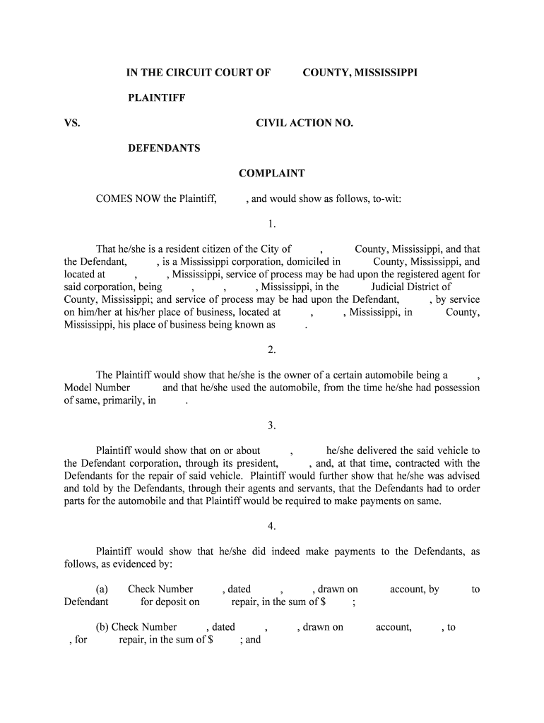 Subject Matter Jurisdiction DiversityTime to Cross Your &amp;quot;T's  Form