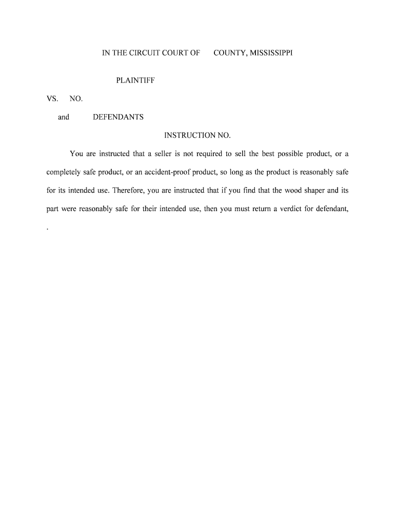 You Are Instructed that a Seller is Not Required to Sell the Best Possible Product, or a  Form