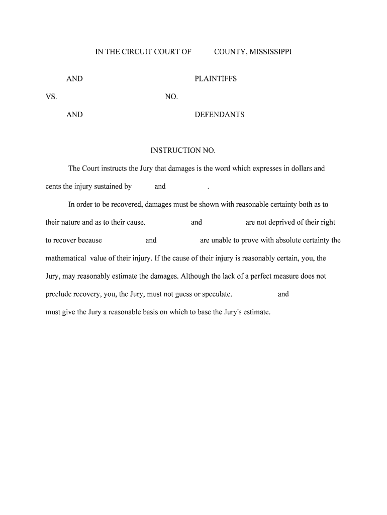 Do Jurors Know About Damage Caps?The Civil Jury  Form