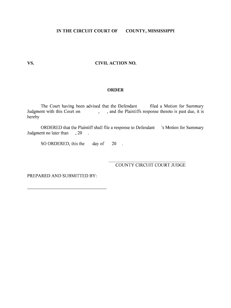 The Court Having Been Advised that the Defendant  Form