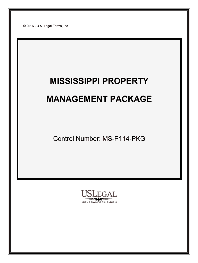 MISSISSIPPI PROPERTY  Form