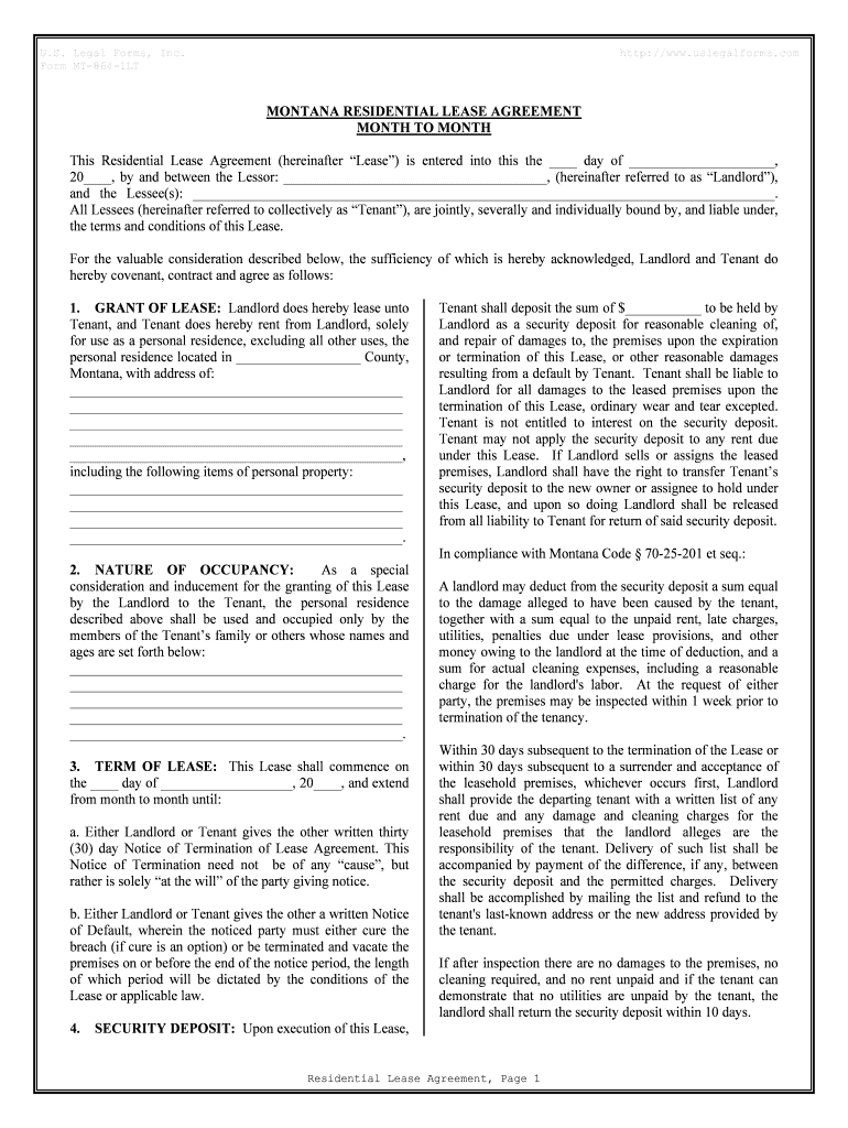 Form MT 864 1LT