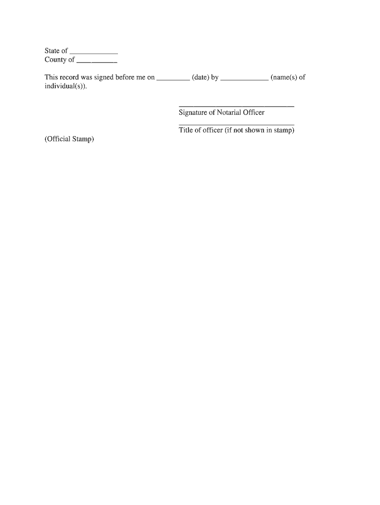 Notarial Certificate Georgia 010918  Form
