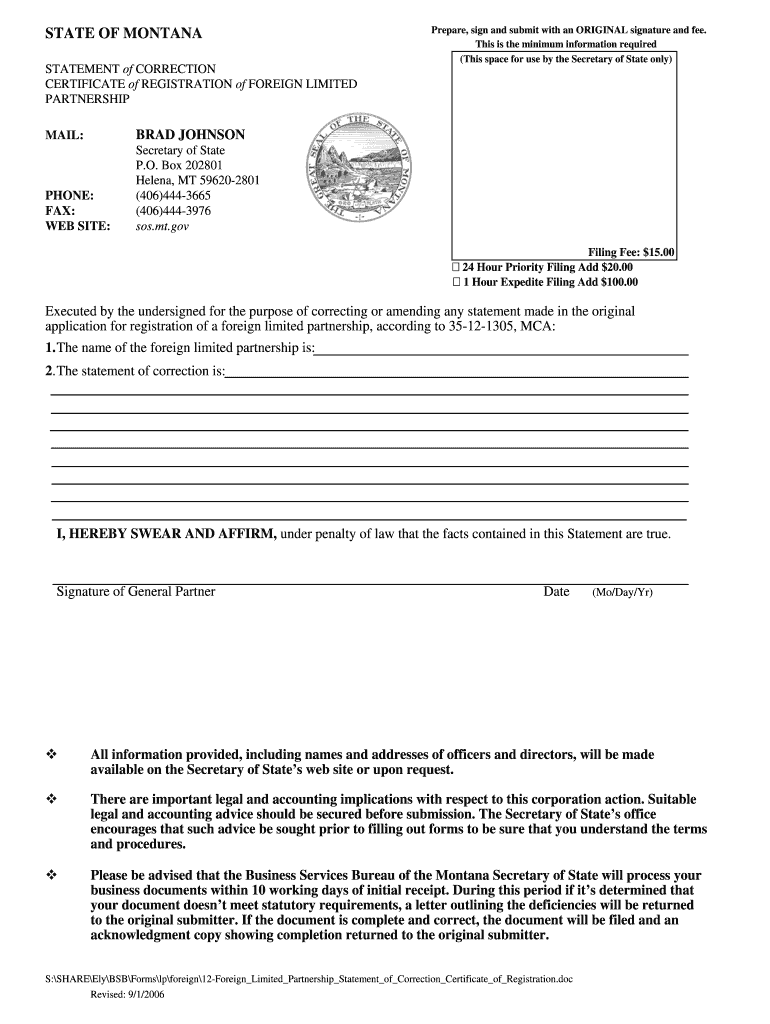 CERTIFICATE of REGISTRATION of FOREIGN LIMITED  Form