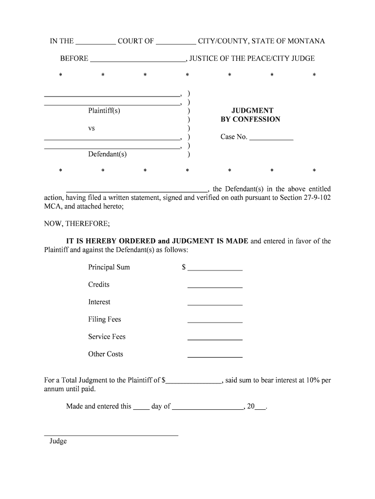 Montana Judges' Deskbook Municipal, Justice, and City Courts  Form