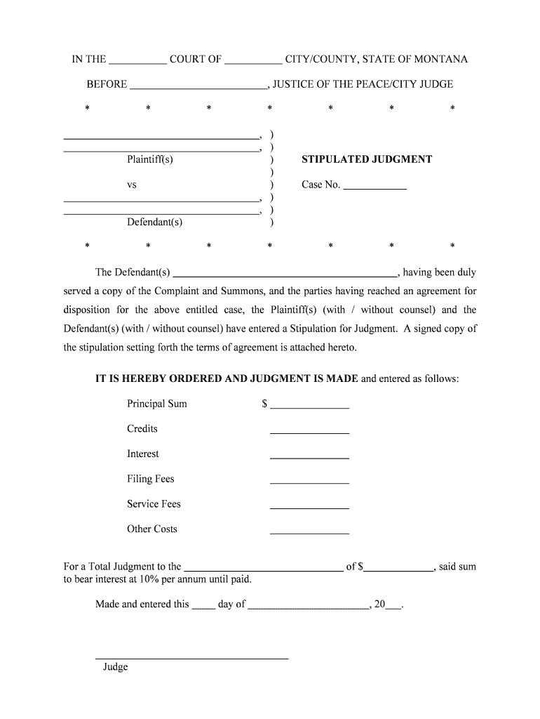 BEFORE , JUSTICE of the PEACECITY JUDGE  Form