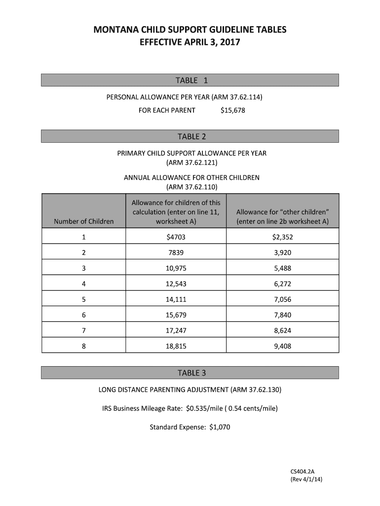 Guidelines Packet DPHHS  Form