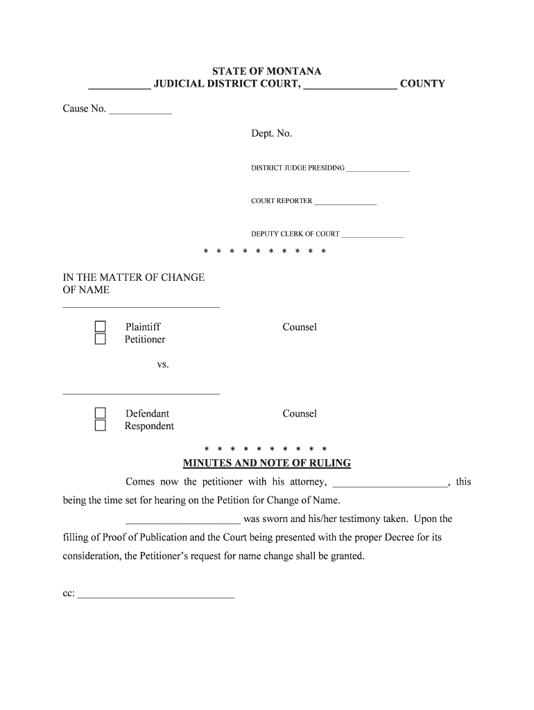 DISTRICT JUDGE PRESIDING  Form