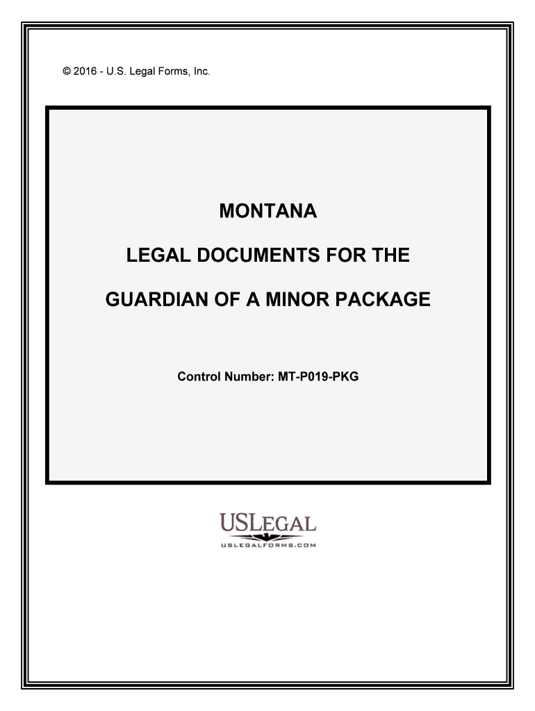 Control Number MT P019 PKG  Form