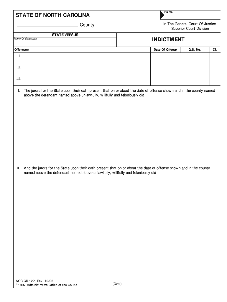 Types of CourtsNorth Carolina Judicial Branch  Form