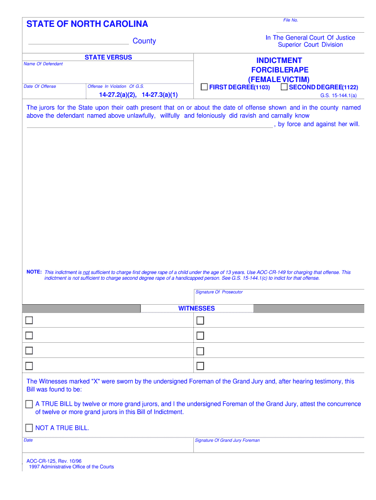 FEMALE VICTIM  Form