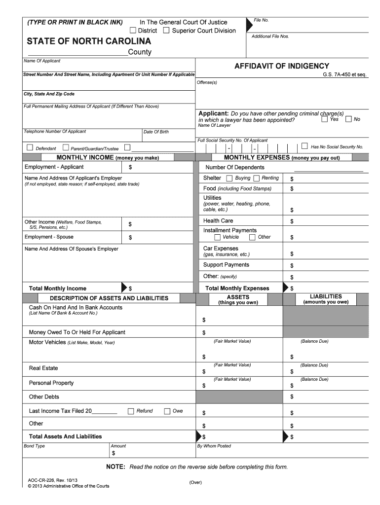 7A 450 Et Seq  Form