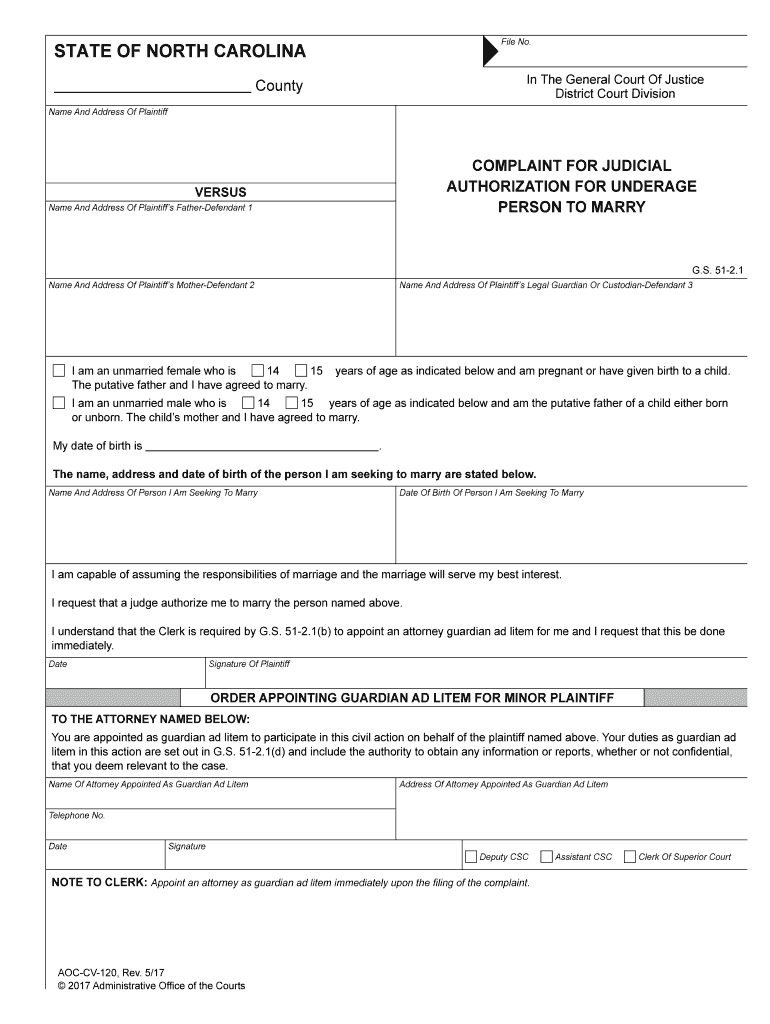 Equitable Distribution Affidavit CCF 33North Carolina  Form