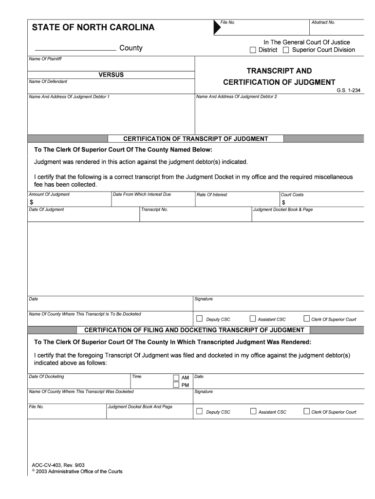 TRANSCRIPT and  Form